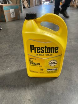 $40 per box Brand new Prestone All Vehicles Antifreeze + Coolant.