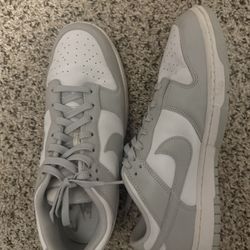 Nike Dunk Low Grey/White – Size US 12 (UK 11)