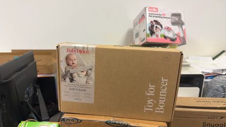 BABYBJÖRN Toy for Bouncer – Soft Friends