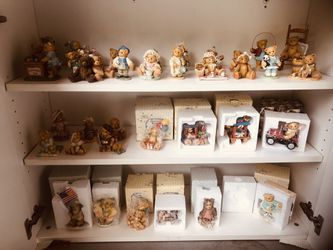 Cherished Teddies Bear Figures Collection (34 of them)