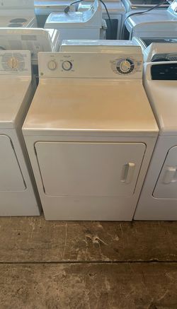 Affordable GE White Electric Dryer