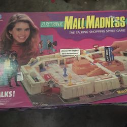 Mall Madness Electronic Talking Board Game Complete