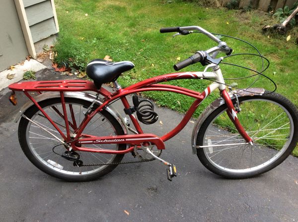 schwinn point break beach cruiser