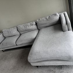Gray sofa- Washable Covers 