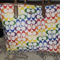 Coach Tote Pride Edition 