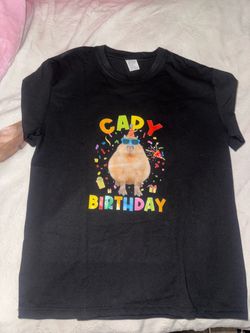 Capy Birthday Capybara Graphic T-Shirt