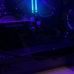 Gaming omen pc with gaming stuff