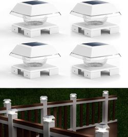 Solar Post Cap LED Light