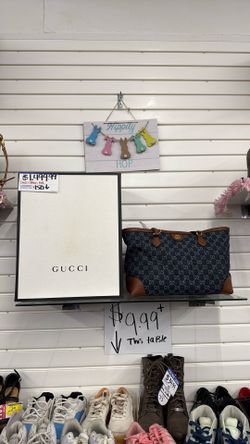 Gucci Denim Tote