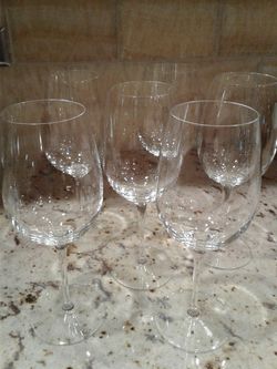 Luigi Bernoulli set of 6 wine glasses