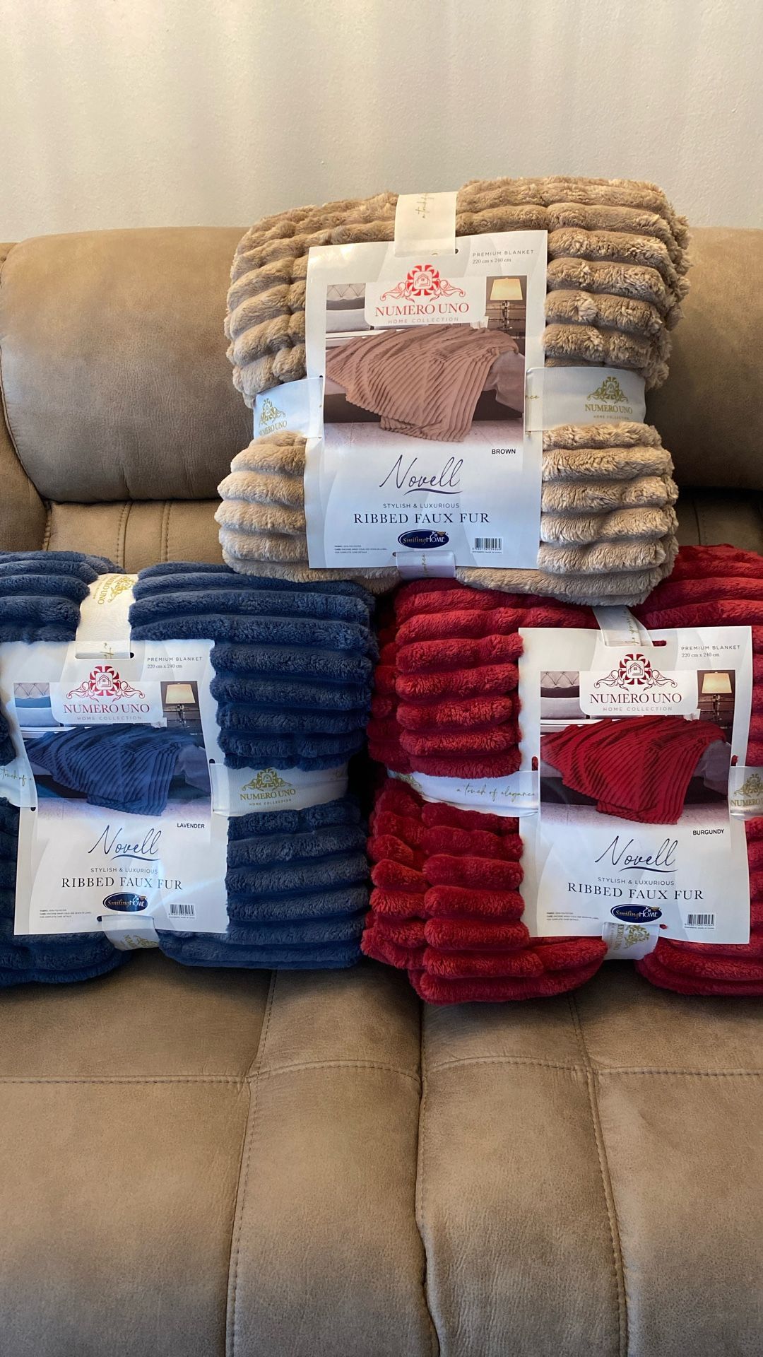 Premium Blanket/Cobijas En Material Faux Fue