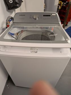 Samsung 5.0 top load washer WA50R5200AW/US