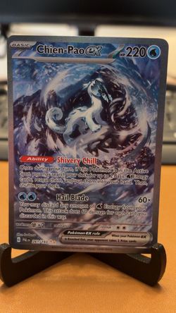 Chien-Pao ex Pokémon Card 261/193