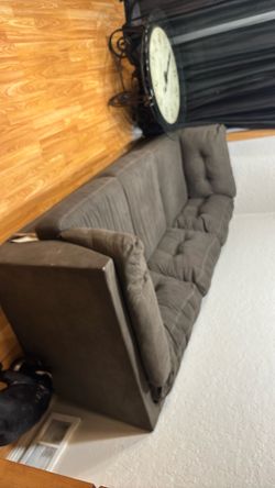 Charcoal Grey Couch