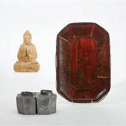 4 Asian Mixed Media Table Articles 