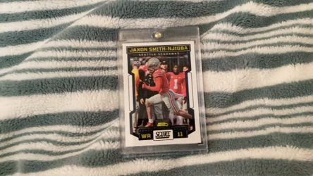 2023 Score Jaxon Smith-Njigba Rookie Card RC #11 – Seattle Seahawks