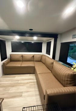 L Shaped RV Couch Like New
