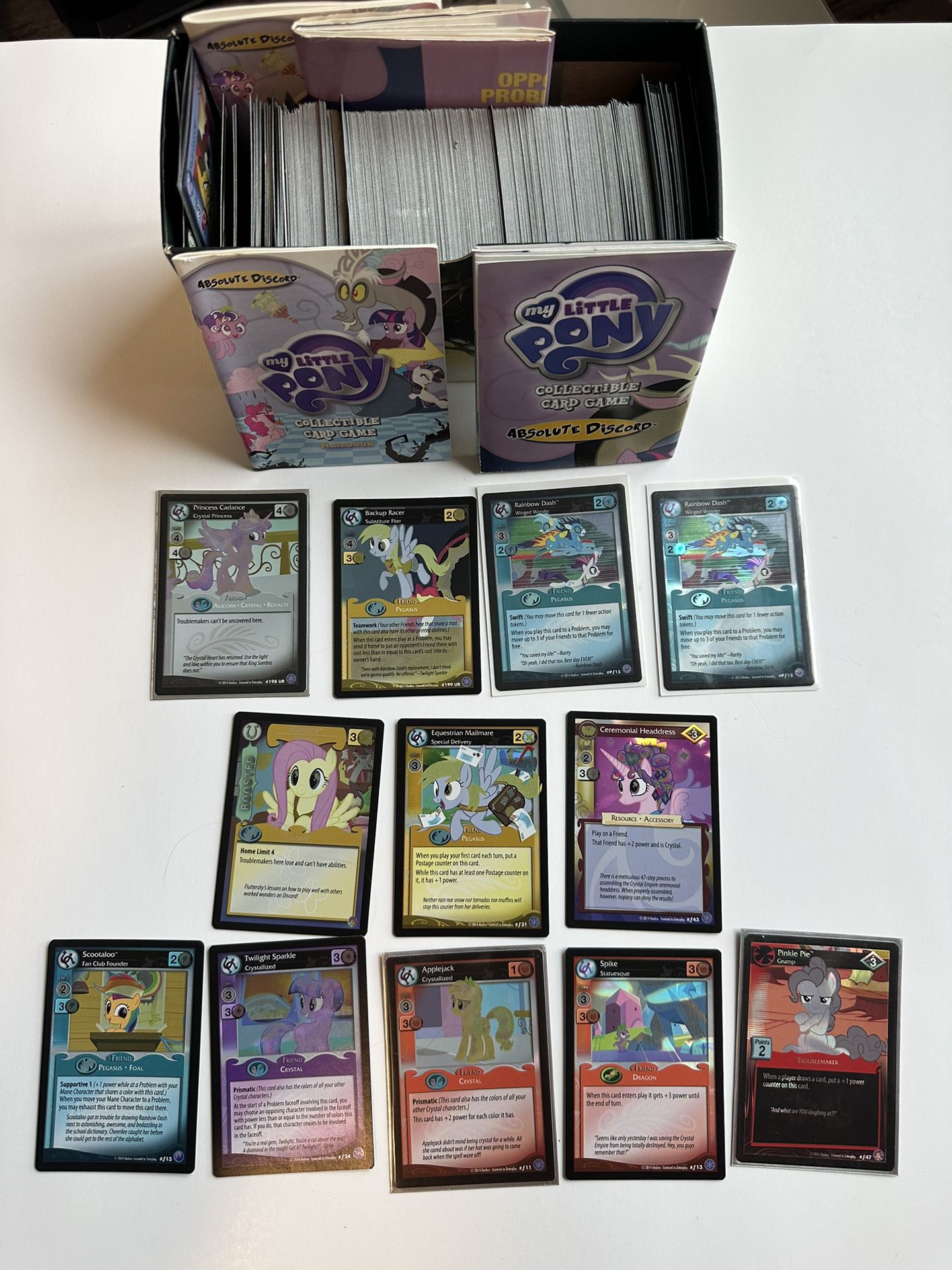 450+ Cards My Little Pony Collection MLP CCG