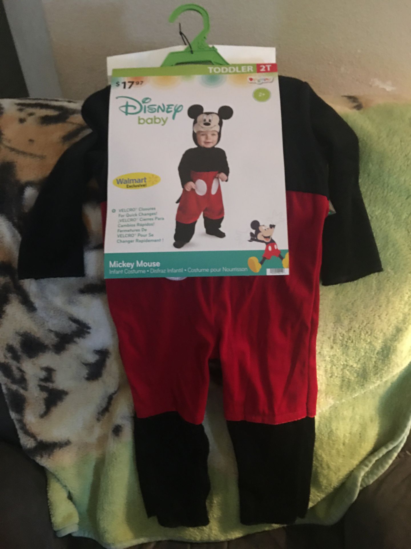 Mickey Mouse Halloween Costume 2t