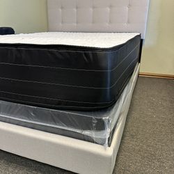 NEW TWIN FULL QUEEN KING SIZE BED WITH MATTRESS AND BOXSPRING INCLUDING FREE DELIVERY-  BEDROOM FURNITURE SECTIONAL SOFA AVAILABLE 