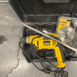 Corded Dewalt Impact Driver 3/8” Drill
