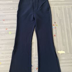 Urban Revivo women’s navy wide leg Pants