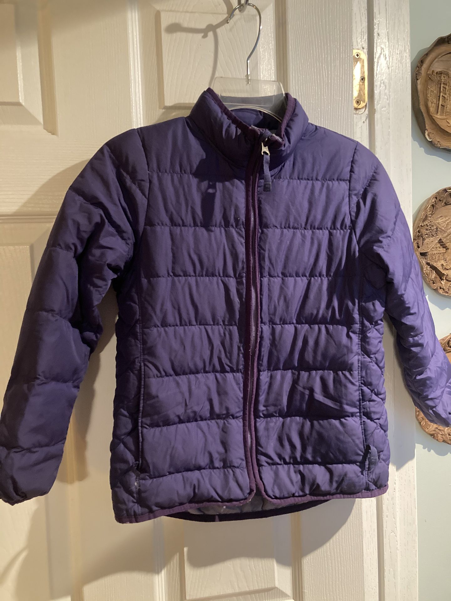 REI Down Jacket Girlβs Size 7-8