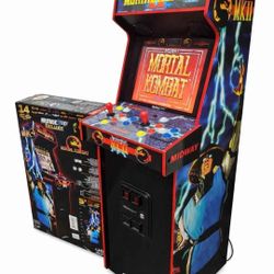 BRAND NEW Mortal Kombat Deluxe by Arcade1Up - Delivery Available