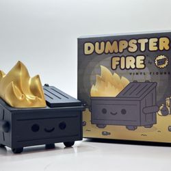 Rare KidRobot 2020 Exclusive Dumpster Fire