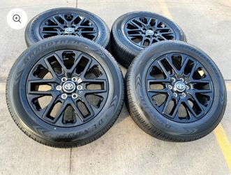 For sale: set of rims and wheels original (OEM) 20R inch 265 Yokohama. Toyota Tundra TRD wheels