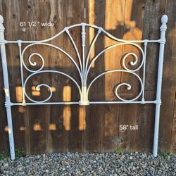 Wrought-iron Headboard 