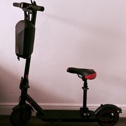 Electric Scooter (adjustable Seat, Carrying Case, Lock And Key)