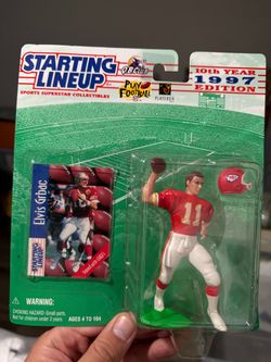 1997 Starting Lineup Elvis Grbac NFL Figure