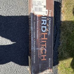 Duck plucker for cleaning ducks, attach it to the back of your bumper