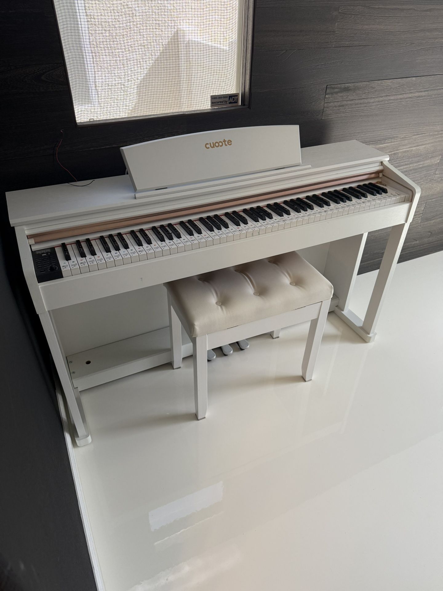 White Piano
