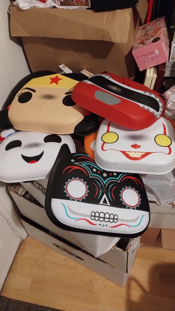 Funko Pop Large Halloween Masks Stay Puft It Harley Quinn 