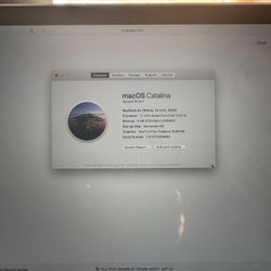 MacBook Air i5 1.1GHz 13.3” 512GB SSD Space Grey