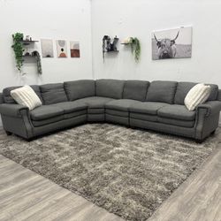 Gray Sectional Couch - Free Delivery 