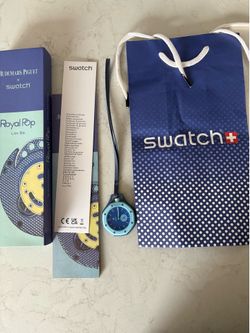 Swatch AP royal pop