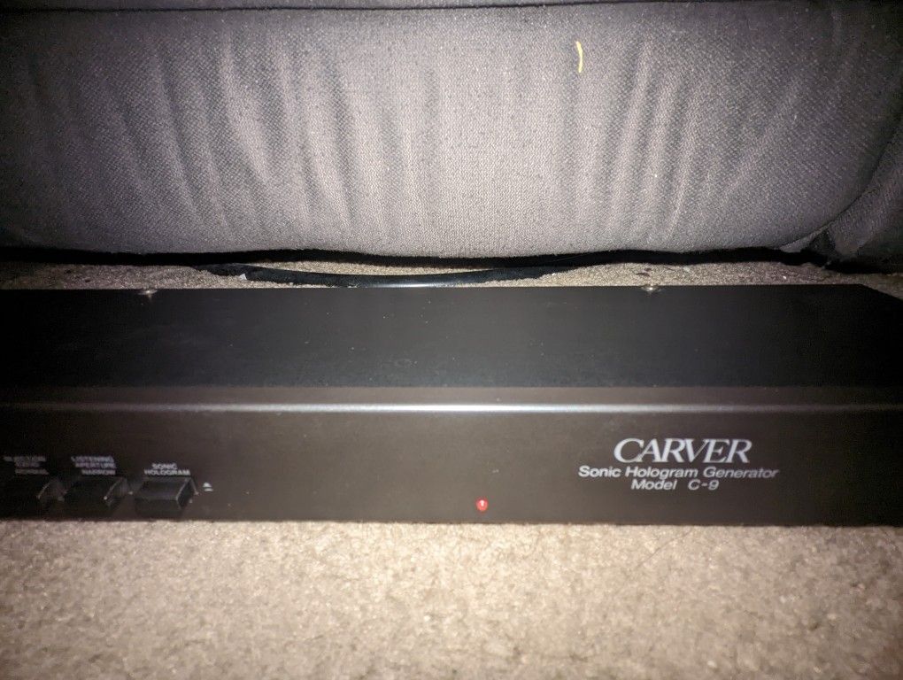 Audiophile Carver C9 Sonic Holography Generator