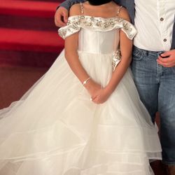 Custom Made Flower Girl Dress