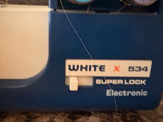 Serger with foot pedal