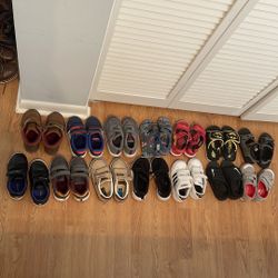 Size 10 Toddler Shoes And Sandals Lot