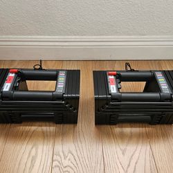 POWERBLOCK DUMBELLS (LIKE-NEW)