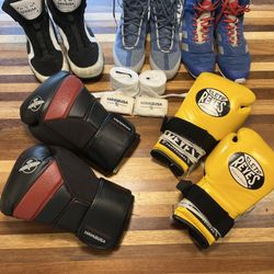 Boxing gear bundle 8M Hayabusa Cleto Reyes Adidas Fly