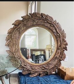 Large Round Mirror
