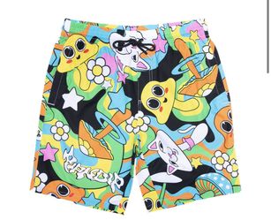 RIPNDIP SHROOM MANIA SWIM SHORTS SIZE XS BRAND NEW