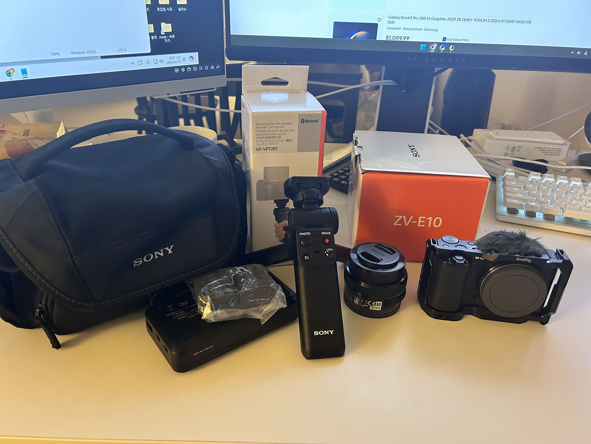 Sony ZV-E10 + many accessories