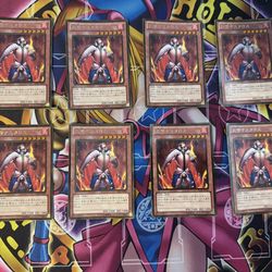 Yugioh JP Thestalos the Firestorm Monarch Gold Rare GDB1-JP046