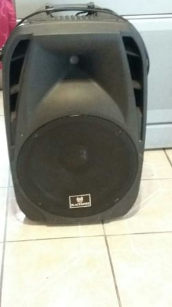 240 watts speaker Bluetooth aux input and radio